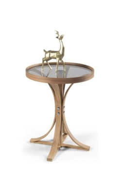 Couchtisch 50x62 cm Wohnzimmertisch Luxus Glastisch Kaffeetisch Designer