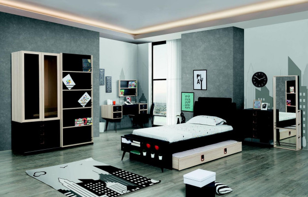 Stuhl Kinderzimmer Lounge Kindermöbel Lehnstuhl Polsterstuhl Textil