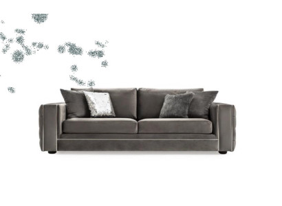 Hochwertige Sofa 4 Sitzer Polstersofas Designer Couch Sofa Luxus Chesterfield