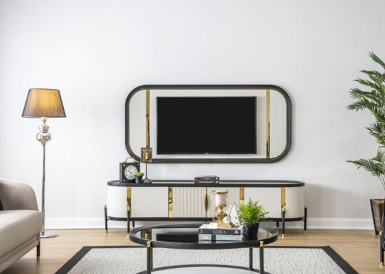 Luxus Set Modern rtv Wohnzimmer Polster Sitz Sofagarnitur 3 + 3 Sitz Couchtisch