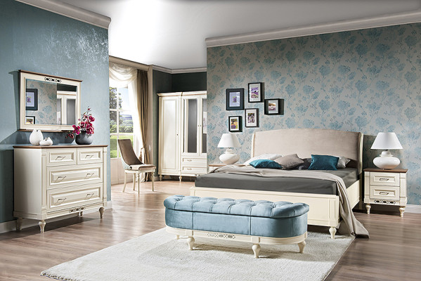 Spiegel Holzrahmen Großer Wandspiegel Klassischer Designer Spiegel Model FL-L3