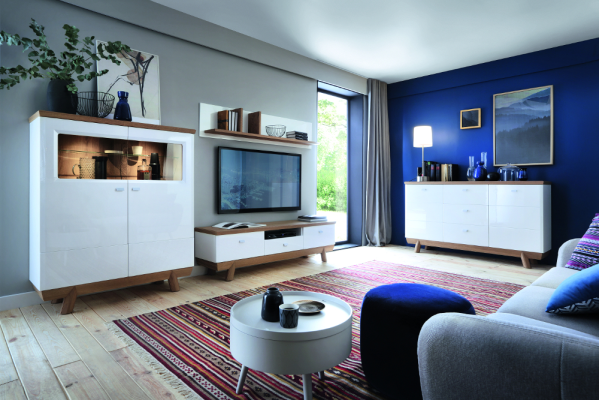 Vitrine Aktenschrank Schrank Vitrinen Büro Wohnzimmer Hochschrank Regal Neu ASKB