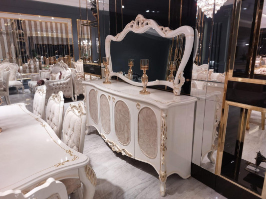 Luxus Möbel Wohnzimmer Sideboard Mit Spiegel Design Konsole Sideboard Holz