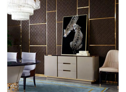 Kommode Holz Schrank Sideboard Wohnzimmer Konsole Wand Schränke