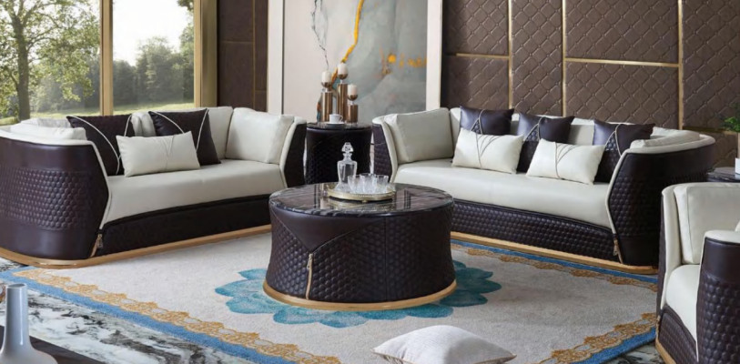 Sofagarnitur 321 Sitzer Set Design Sofa Polster Couchen Modern Luxus neu
