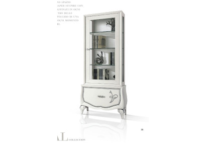 Vitrinen Glas Schrank Schränke Regal Holz Vitrine Design Modern Wohnzimmer Neu