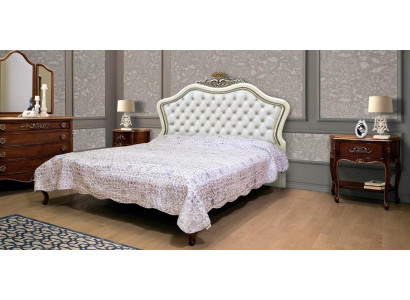 Klassisches Bett Luxus Möbel Betten Schlafzimmer Einrichtung Nachttisch 2x 3tlg.