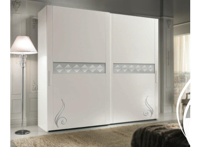 Schränke Kleider Kleiderschrank Schrank Luxus Schwebetüren Design Holz Modern