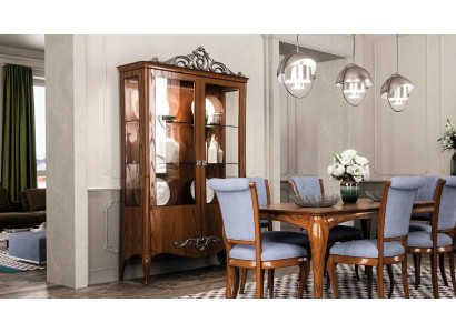 Wohnzimmer Anrichte Glas Schrank Vitrine Esszimmer Anrichte Holz Schränke Möbel