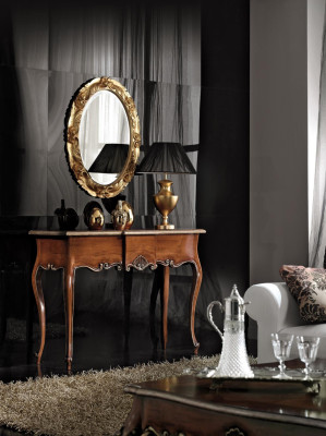 Konsole Tisch Konsolen Tische Möbel Holzkonsole Telefon Beistell Italienische