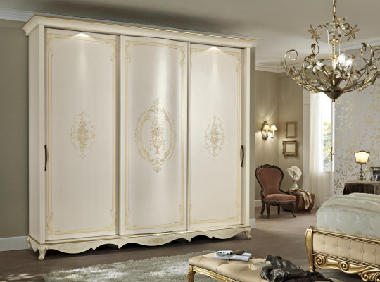 Kleiderschrank Massivholz Schlafzimmermöbel Design Kleiderschrank Weiße Schränke