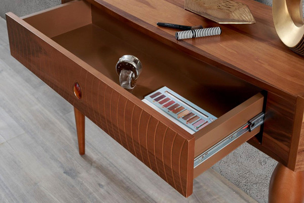 Sideboard Konsolentisch Holz Seitentische Wandtisch Konsole Möbel Konsolen Braun