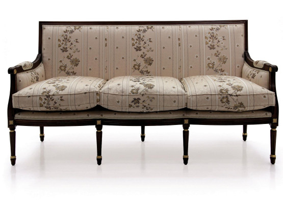 Design Polster Luxus Sitz Sofa Couch Textil Sofa 3 Sitzer Textil Dreisitzer