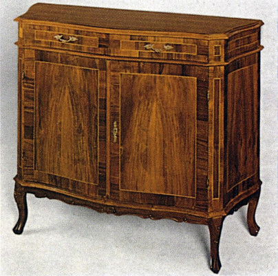 TV Bücherregal Bücherregal für Wohnzimmer Design Regal Braun in Holz Regale