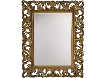 Klassischer Designer Echten Holz Rahmen XXL Spiegel 105x85.5 Spiegel-Model 1577