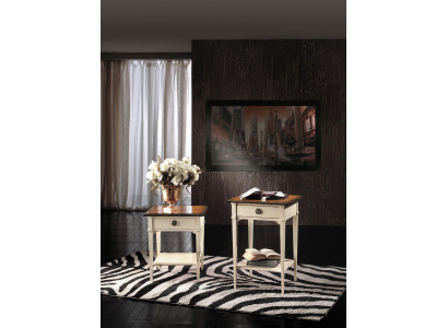 Konsolen Nachttisch Schlafzimmer Beistelltisch Modern Design Möbel Holz Weiß Neu
