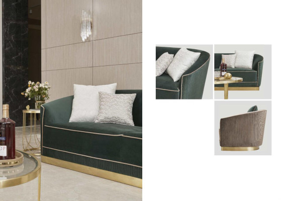 Sofagarnitur 3+2+1 Stoffsofa Sofa Couch Sitzer Textil Stoff Polster Gruppe Leder