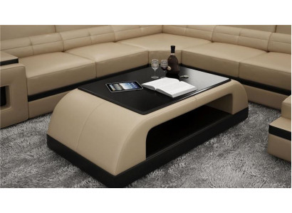Leder Couchtisch Moderner Tisch Moderner Glastisch Design Tische Glas