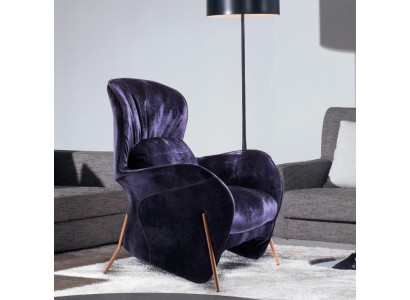 Sessel Club Lounge Designer Stuhl Polster Sofa 1 Sitzer Relax