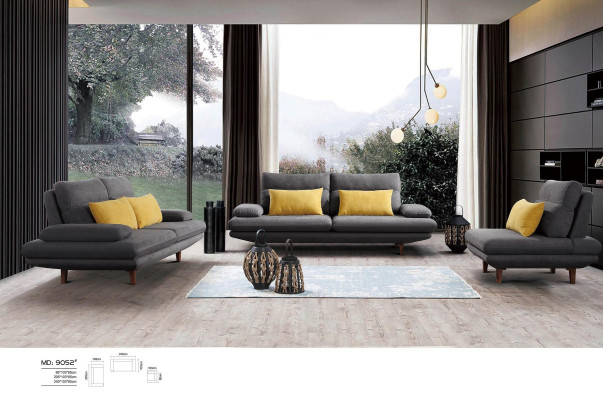 Designer Sofa Couch 2 Sitz Polster Leder Couchen Big Sofas Textil Neu