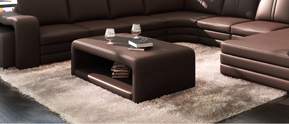 Design Modern Couchtisch franco Tische Wohnzimmer Tisch Gepolstert