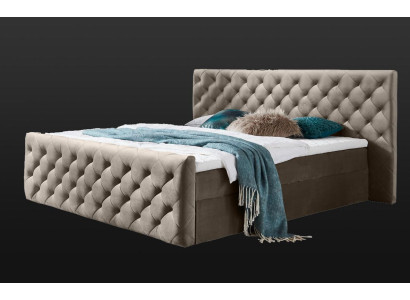 Chesterfield Samt Betten Doppelbett 160x200 Design Betten Hotel Einrichtung