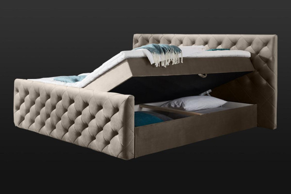 Chesterfield Samt Betten Doppelbett 160x200 Design Betten Hotel Einrichtung