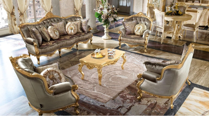 Sofa Sofagarnitur 3 2 1 1 Sitzer Relax Couch Polstergarnitur Designer NeuTextil