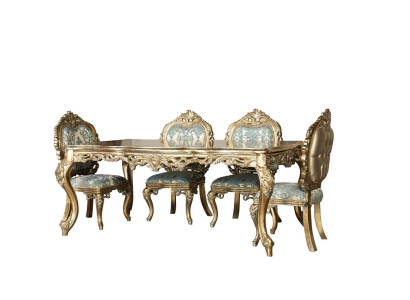 Goldene Stühle Esszimmer Stuhlgruppe Stuhl Set Garnitur 4x Polster Polster