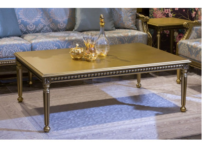 Couch Tisch Kaffee Tische Wohnzimmer Luxus Couchtisch Design Gold Neu