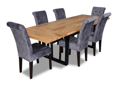Esstisch 6x Stühle Stuhl TischEsszimmer Set Essgruppe Tische 7tlg Garnitur Neu