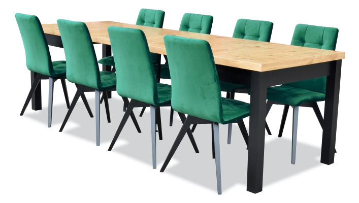 Esszimmer Set Luxus Tisch 6x Stühle Esstisch Lehnstühle Garnitur 7tlg.Gruppe Neu