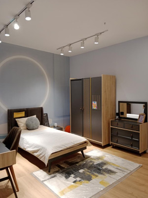 Stilove Schlafzimmer set Designer Jugendzimmer Möbel Bett + Nachttisch