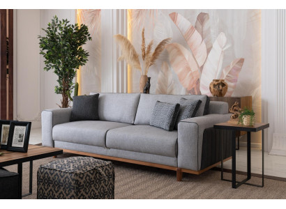 Big Sofa 242cm Couch Polster Möbel Sofas Stoffcouch Einrichtung Textil