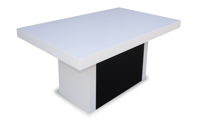 Esstisch Tisch Gruppe Esszimmer Wohnzimmer Garnitur Holz Design