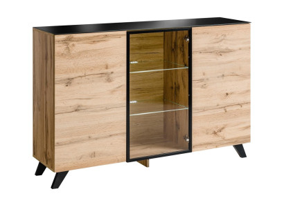 Kommode Holz Design Modernes Sideboard Wohnzimmer Einrichtung Neu