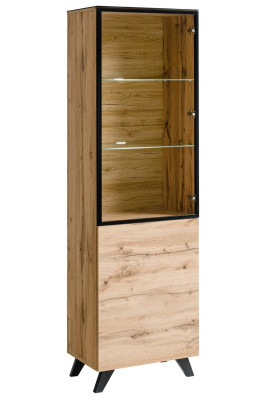Wohnzimmer Luxus Vitrine Schrank Holz Modern Möbel Designer Einrichtung
