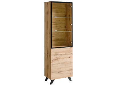 Wohnzimmer Luxus Vitrine Schrank Holz Modern Möbel Designer Einrichtung