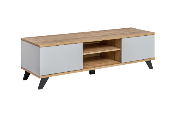 Wohnzimmer Luxus Garnitur TV-Ständer Modern Regal Möbel Holz Designer