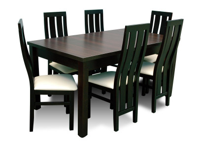 Esstisch Esszimmer Komplett Set 6x Stühle Set Ess Gruppe Holz Tisch Tische 7tlg