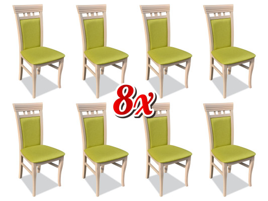 Esszimmer Komplette Sitzgruppe Design Stuhl Set Stühle 8x Garnitur Gruppen Neu