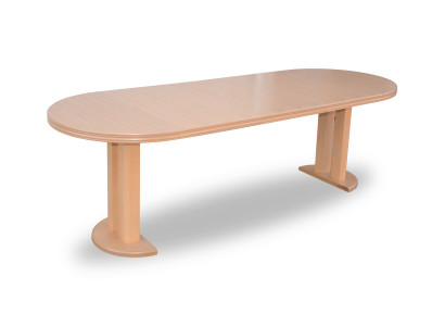 XXL Big Designer Konferenztisch Holztisch Dekor Tische Meeting Esszimmer