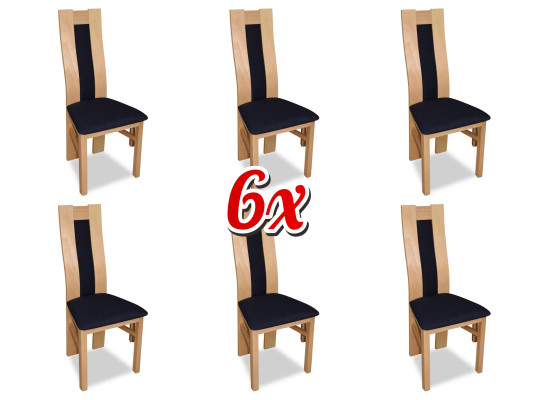 Garnitur Komplett Gruppe Wohnzimmer 6x Stück Neu Esszimmer Stuhl Set Lehn Stühle