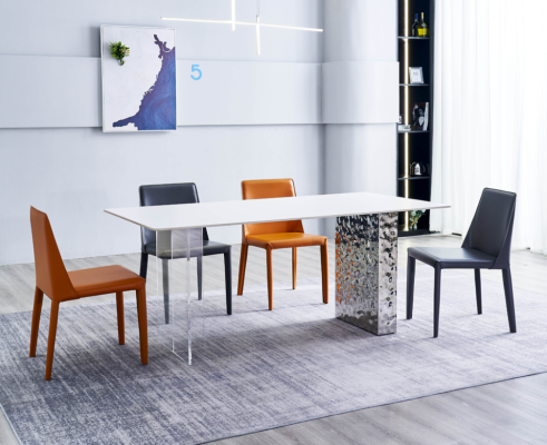 Esszimmergruppe Essgruppe 4х Stühle Sitzgruppe Esstisch Esszimmer Neu