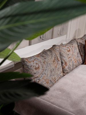 Komplett Wohnzimmer Dreisitzer Couchtische Grau 3tlg Stoffsofa Couch