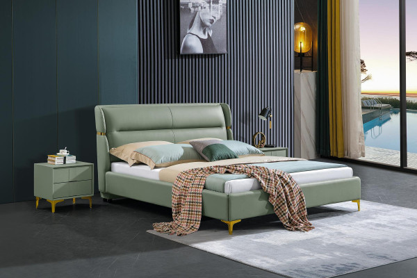 Luxus Bett Schlafzimmer Möbel 2x Nachttisch Set Betten hotel möbel 3tlg.