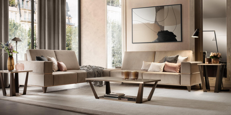 Design Ecksofa Sofa Couch Polster Modern Ecke Couchen Eck Sofas arredoclassic
