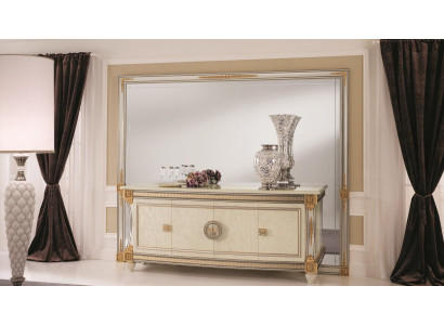 Buffet Anrichte Kommode Spiegel Echte Handarbeit Barock Rokoko arredoclassic