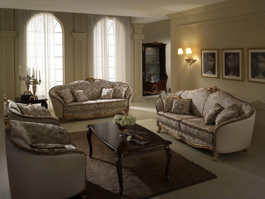 Sofa Schlafsofa Designer 3Sitzer Sofa mit Bettfunktion Couch Textil Sofa Polster