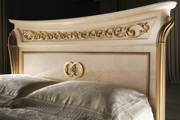 Bett 2x Nachttisch 3 tlg. Schlafzimmer Set Möbel Modern Betten arredoclassic neu